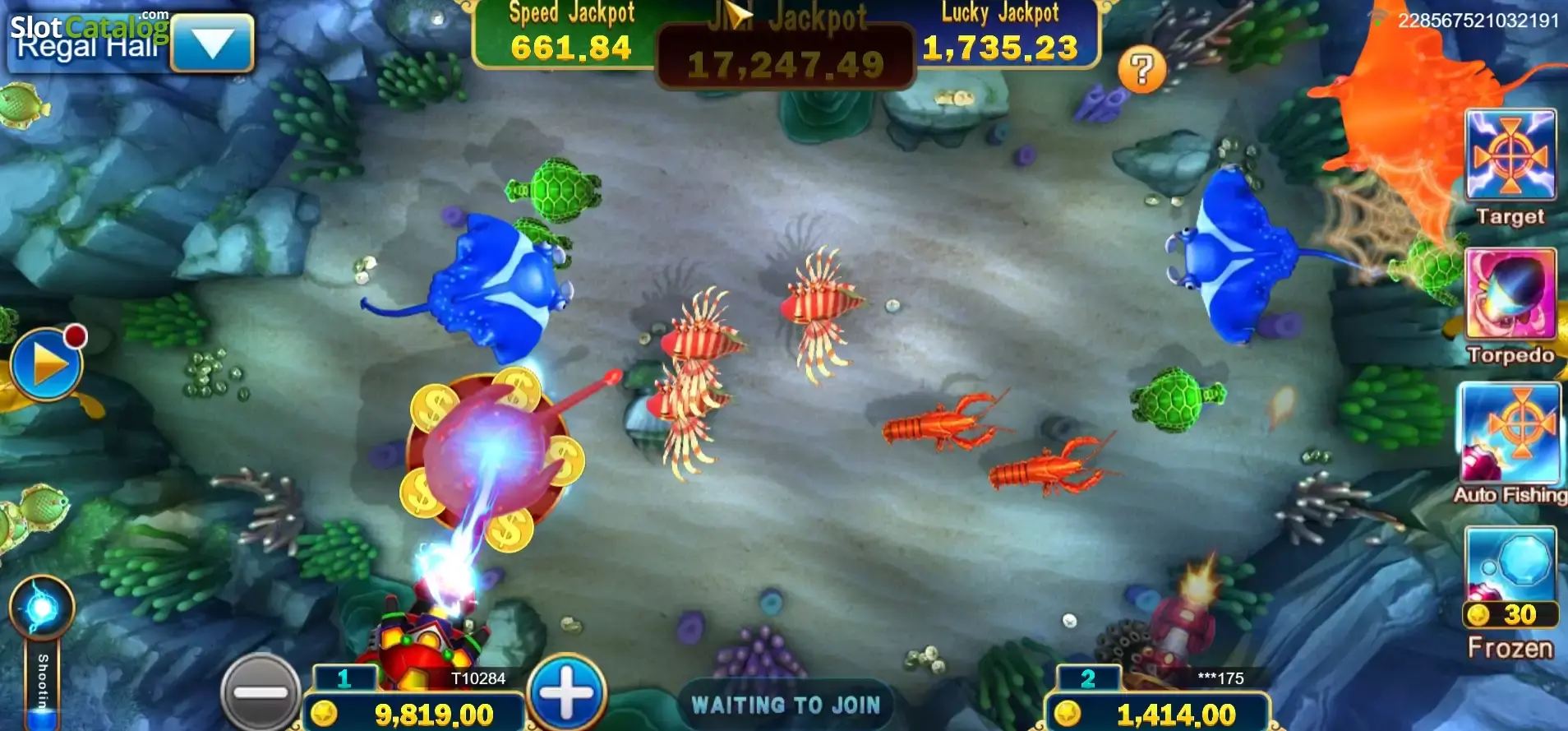 Jackpot Fishing gameplay screenshot 2