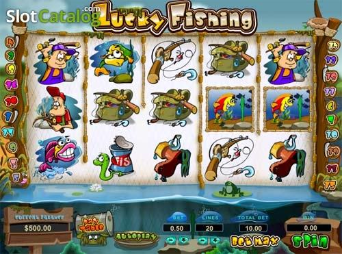 Lucky Fishing workflow screenshot