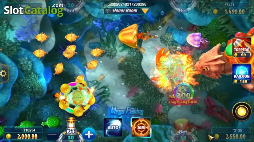 Mega Fishing gameplay screenshot