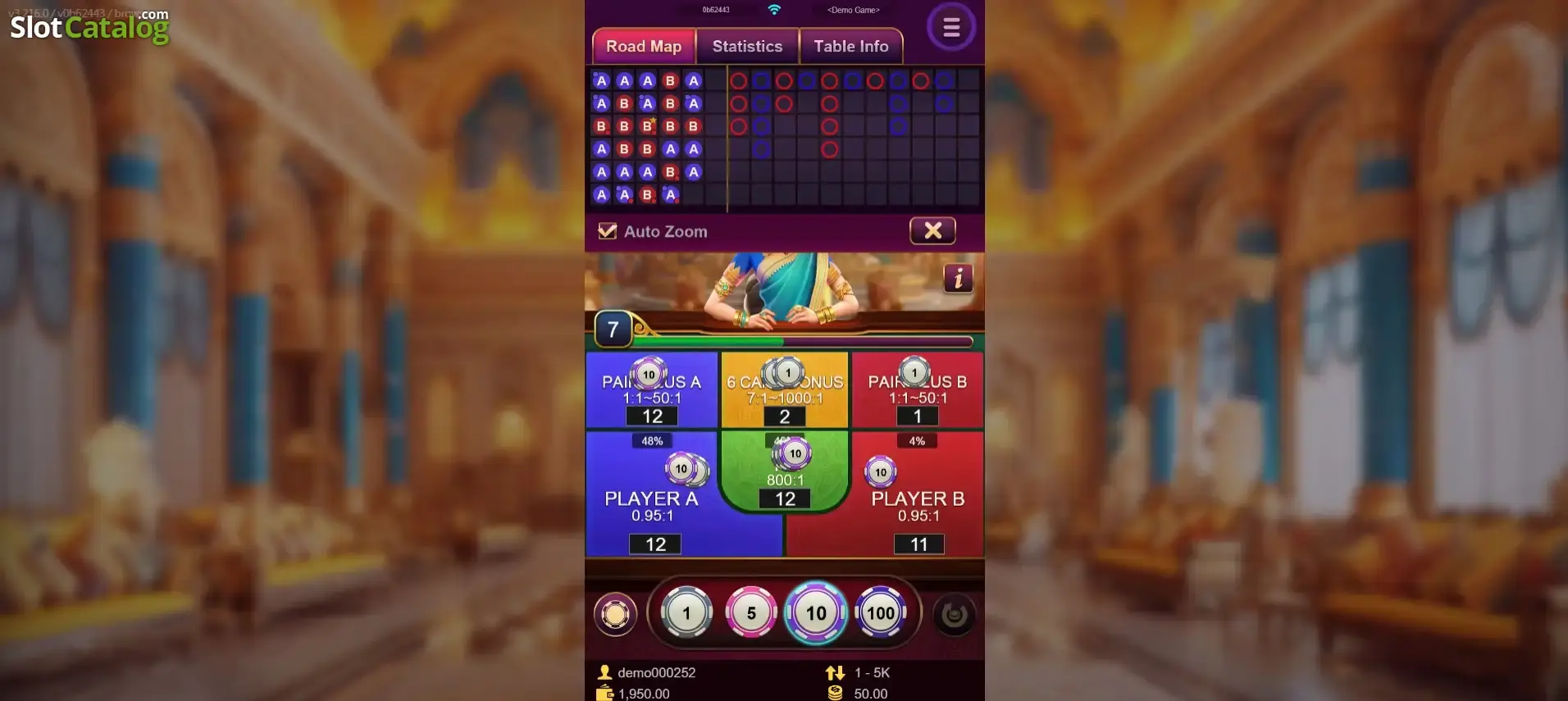Teen Patti 20-20 (JDB) gameplay screen