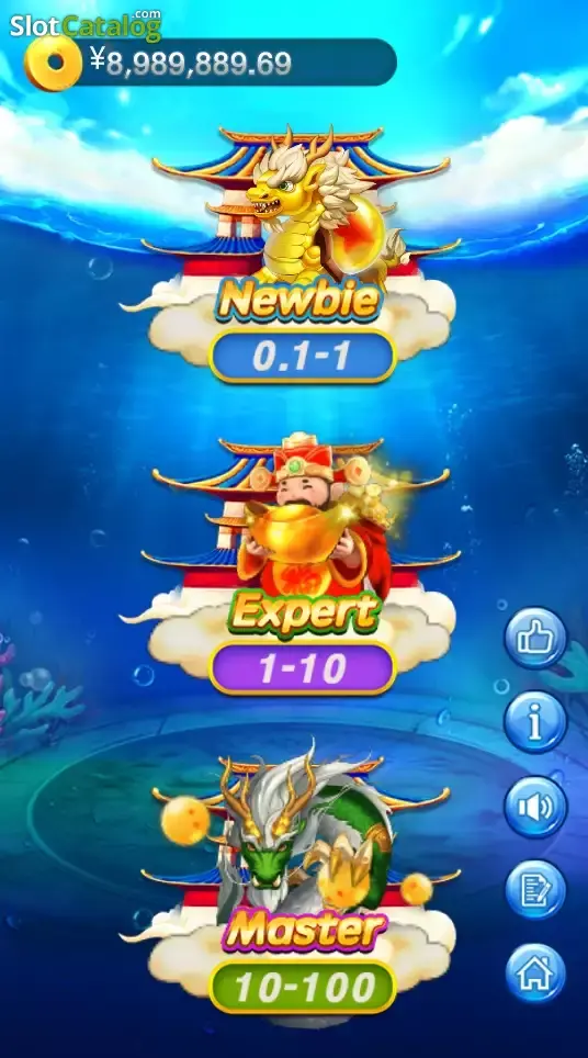 One Shot Fishing start screen screenshot