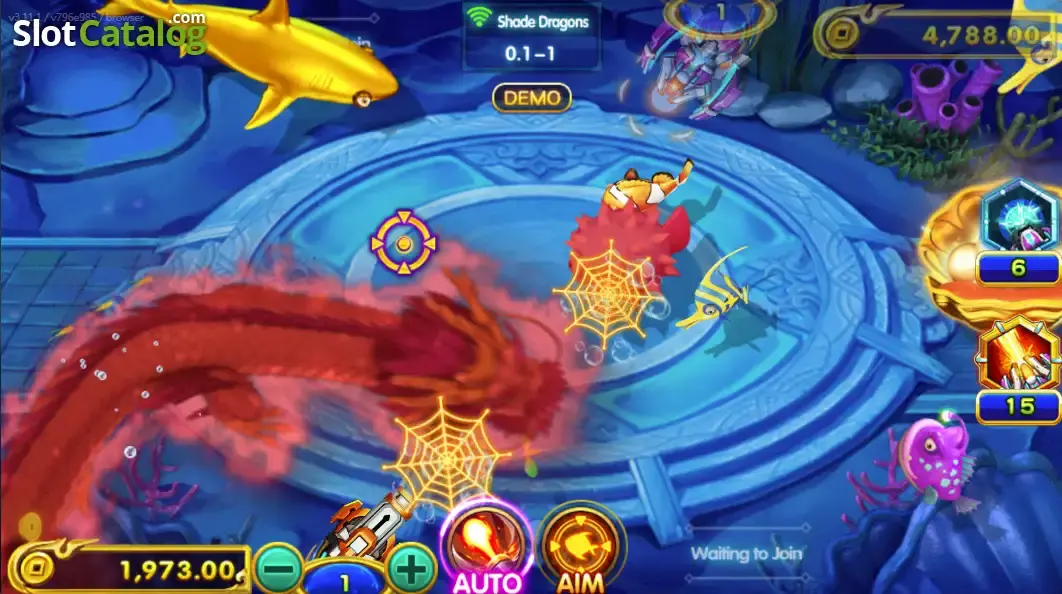 Shade Dragons Fishing game screen 2 (SlotCatalog)