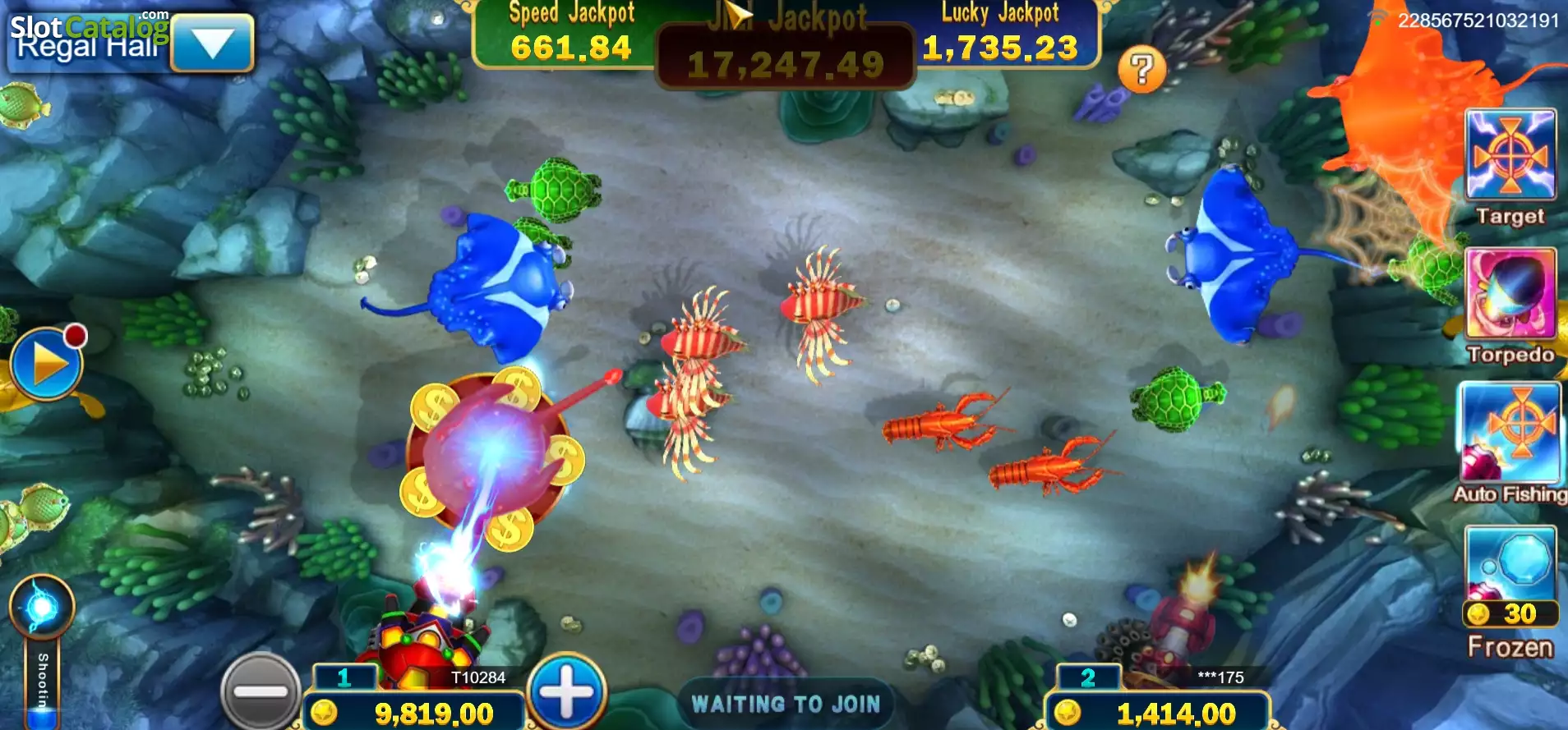 Jackpot Fishing gameplay screenshot 2