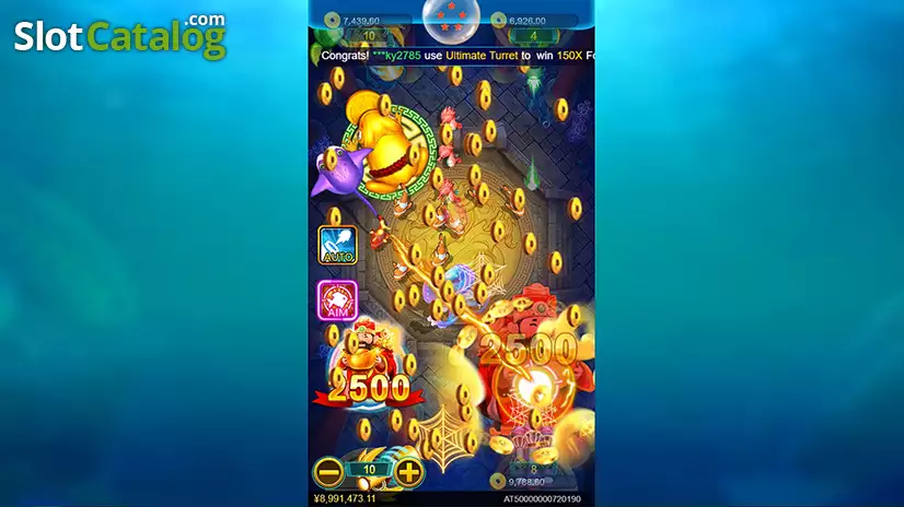 One Shot Fishing big win screenshot