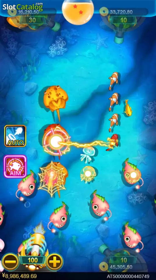 One Shot Fishing game screen screenshot