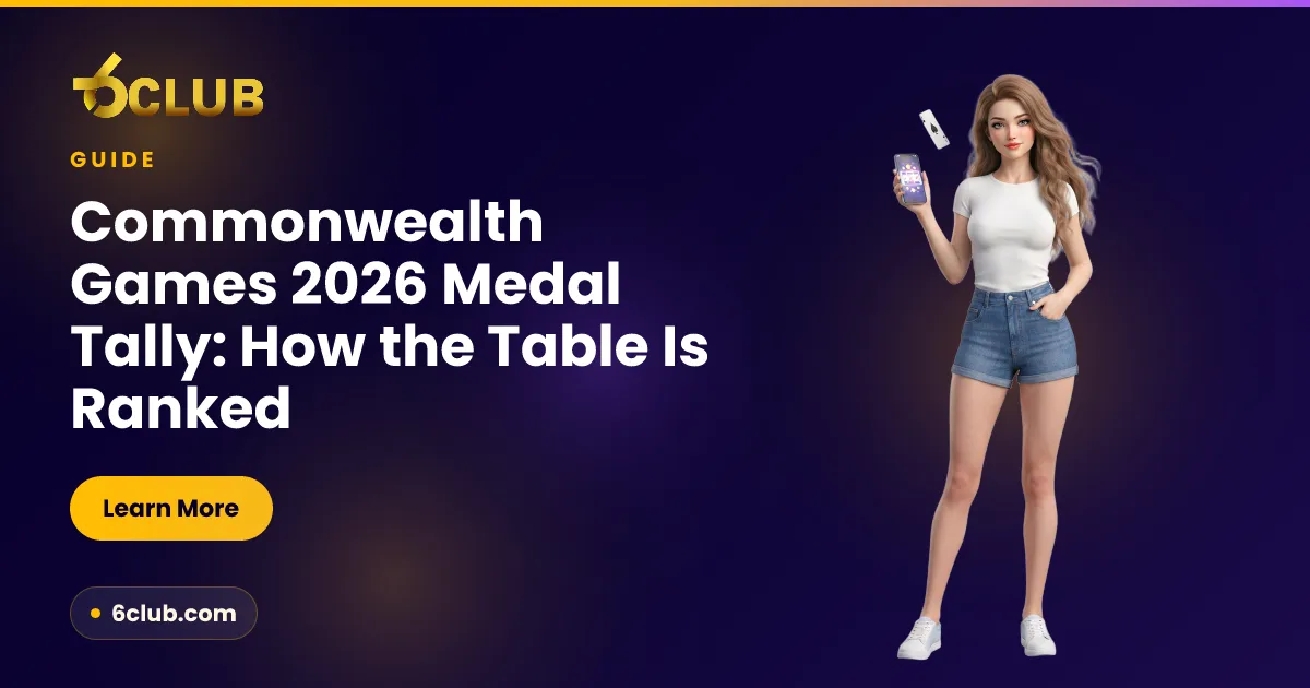 Commonwealth Games 2026 medal tally explainer — how the gold-first ranking works and where India's official standings are published