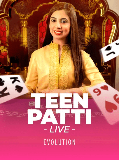 Join the excitement of Teen Patti Live by Evolution at 6Club