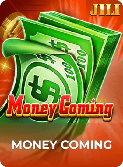 Cover of the Money Coming slot game at 6Club showcasing vibrant graphics and exciting gameplay